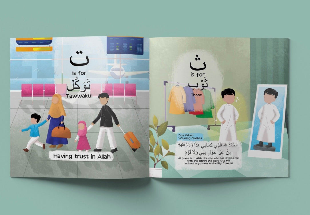 Arabic Alphabet Book