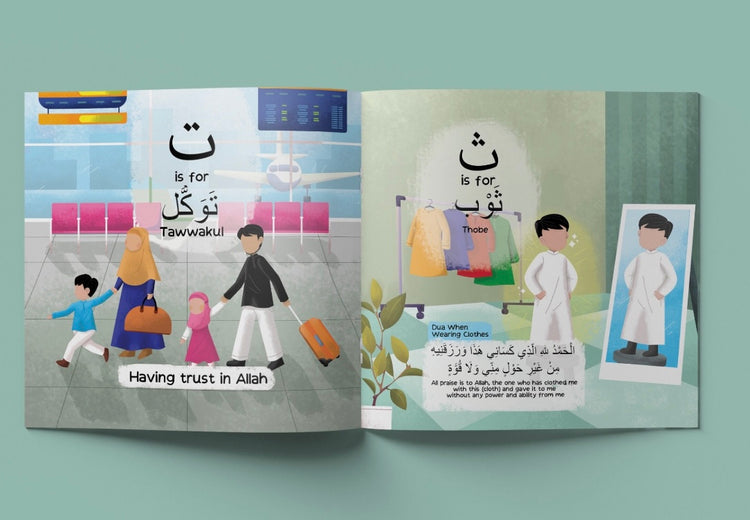 Arabic Alphabet Book