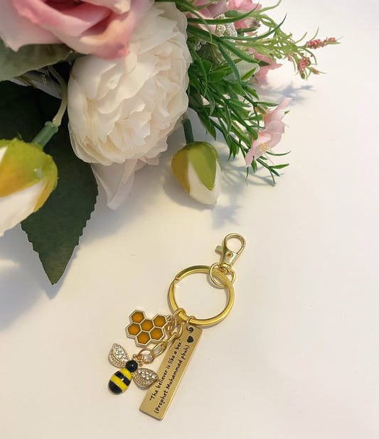 Bismillah Bee Keychain