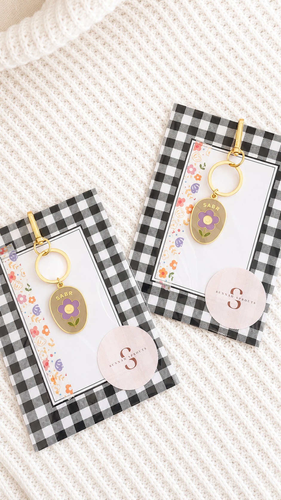 Bloom in Sabr Keyring