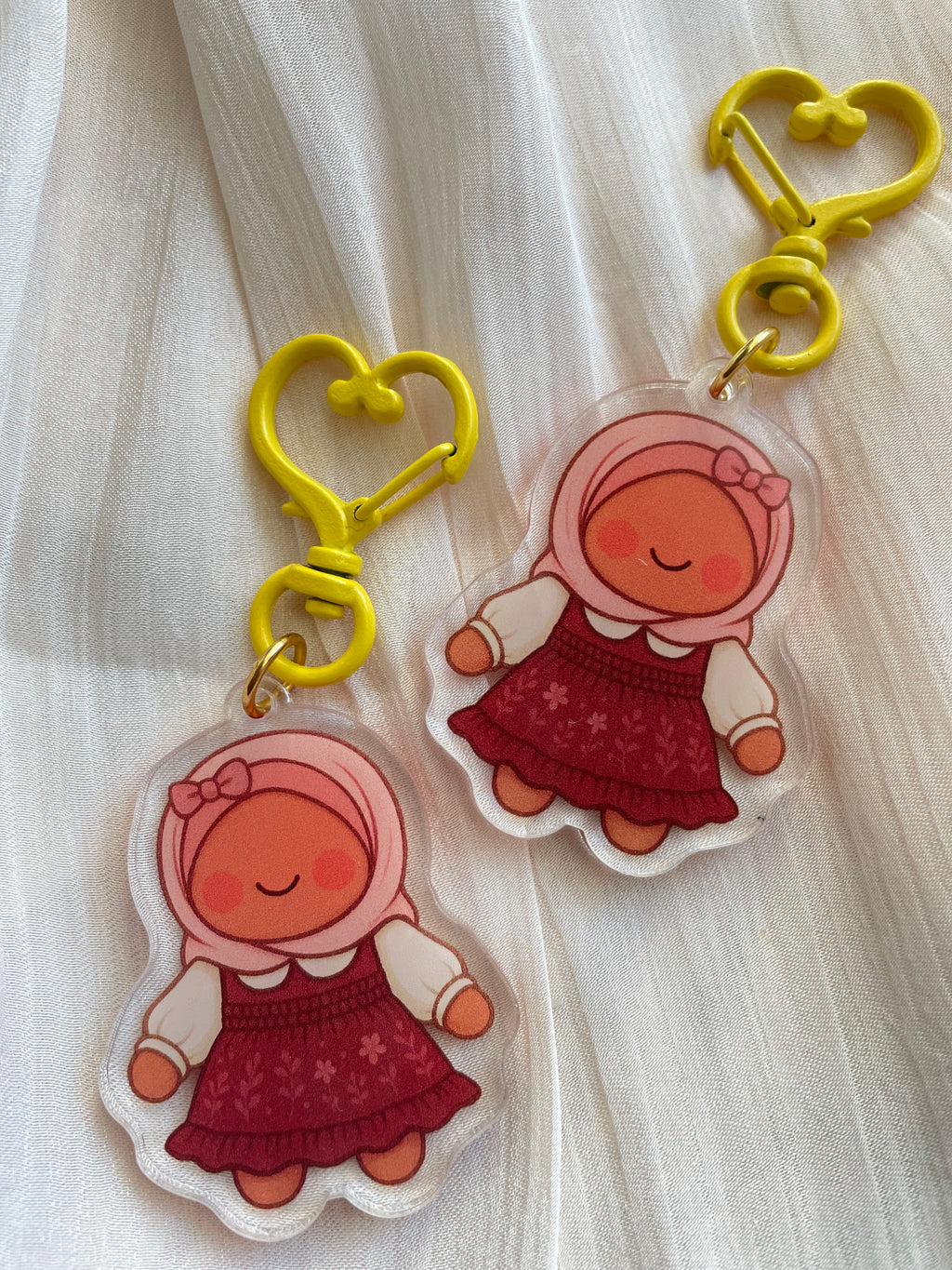Hafsa Sprout Acrylic Keychain