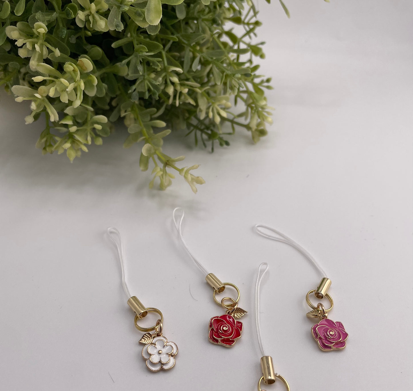Rose Phone Charm