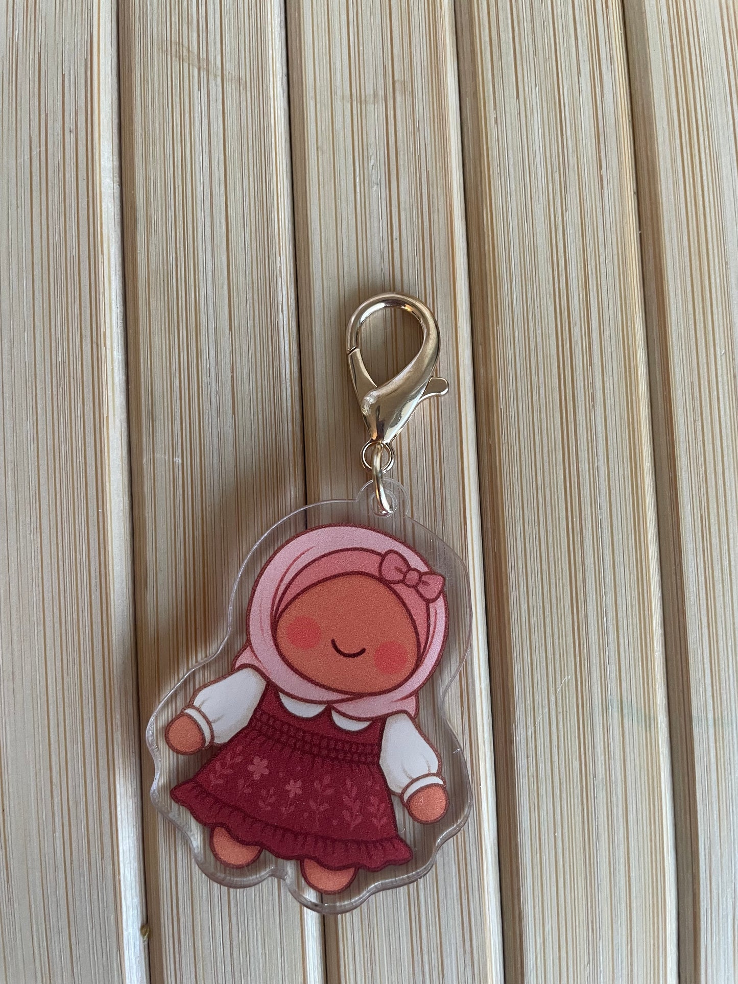Hafsa Sprout Acrylic Keychain