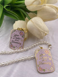 Your Duas Are Blooming Keychain