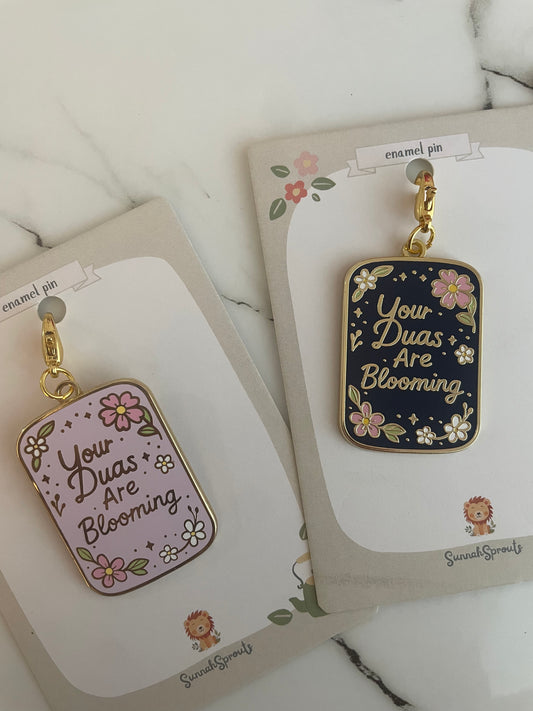 Your Duas Are Blooming Keychain