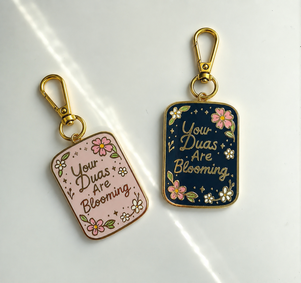 Your Duas Are Blooming Keychain