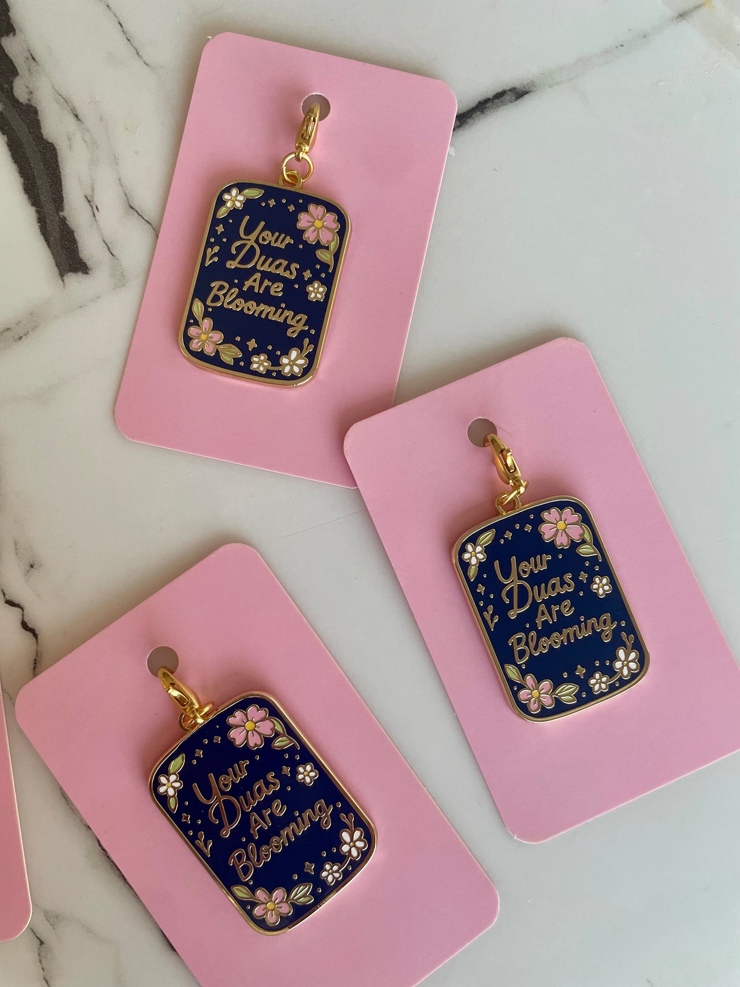 Your Duas Are Blooming Keychain