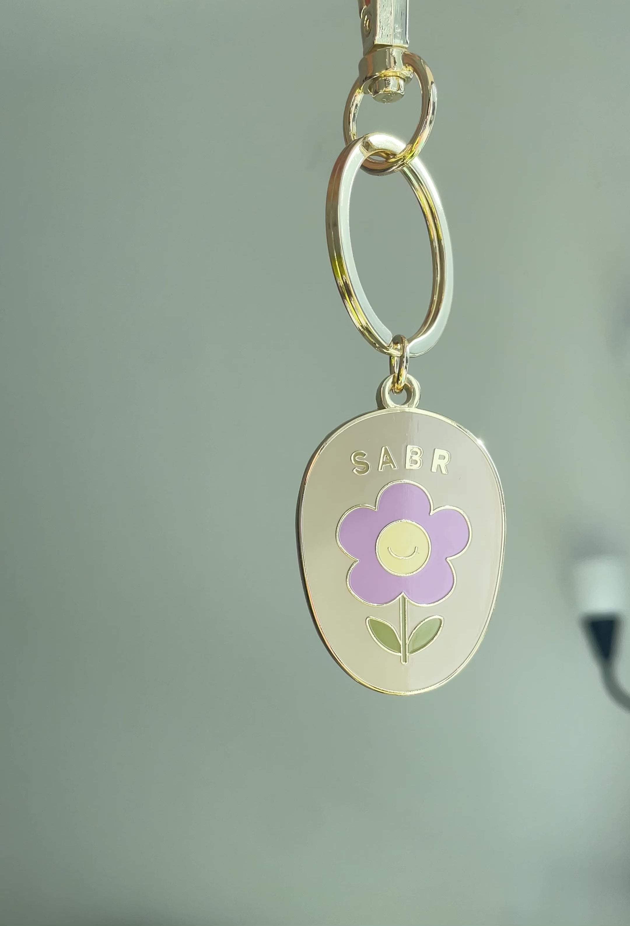 Bloom in Sabr Keychain