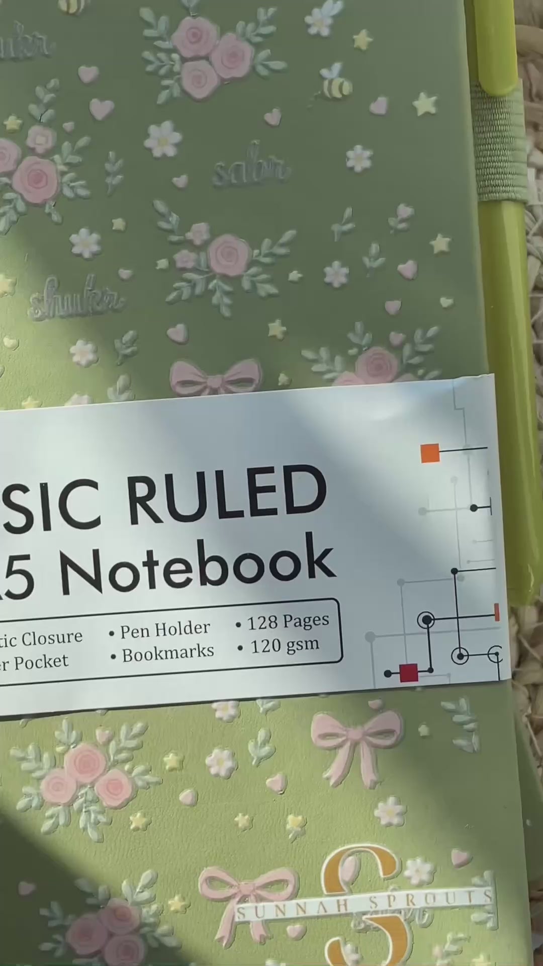 Sabr & Shukr Leather Notebook